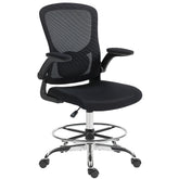 Kozy Draughtsman Chair, with Adjustable Lumbar - Charcoal Grey