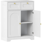 Kozy - Bathroom Floor Cabinet with 2 Drawers - White
