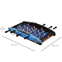 Kozy 29 Inch Mini Tabletop Football Foosball Gaming Table Play Fun Game Toy 74.5L x 36.1W x 12H CM