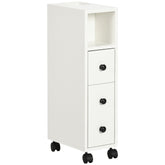 Kozy Slimline Bathroom Storage Cabinet - White