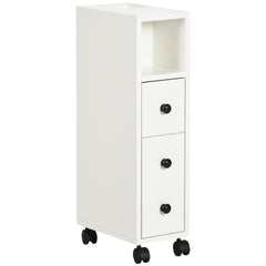 Kozy Slimline Bathroom Storage Cabinet - White