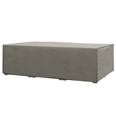 Outsunny Patio Furniture Cover: Rectangular Waterproof Protection for Table & Chairs, 222 x 155 x 67 cm, Grey | Aosom UK