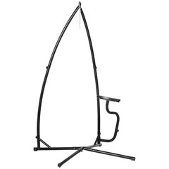 Kozy Hammock Chair Stand Only Construction Heavy Duty Metal C-Stand for Hanging Hammock Chair Porch Swing Indoor or Outdoor Use