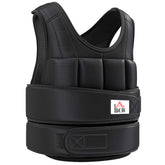 Kozy 20KG Adjustable Weight Vest, Black
