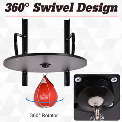 Kozy Wall-mounted Punching Ball Height Adjustable Hanging Speedball Platform Set Frame Stand Boxing Sports