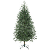 Kozy - 6 ft Full Spruce Christmas Tree with Realistic Dense Tips, Easy Assembly - Green