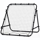 Kozy Adjustable Rebounder Net Kickback Target Goal for Teens Adults Training, Black
