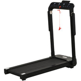 Kozy 600W Foldable Steel Motorised Treadmill Running Machine w/ LCD Monitor Black
