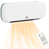 Kozy - 2000W Wall Mounted Ceramic Space Heater, 10-49°C Temperature, White
