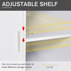 HOMCOM Multi-Storage Printer Stand Unit Office Desk Side Mobile Storage w/ Wheels Modern Style 60L x 50W x 65.5H cm - Oak | Aosom UK