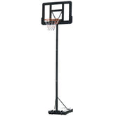 Kozy Portable Basketball Hoop Stand 231-305cm Height Adjustable w/ Moving Wheels