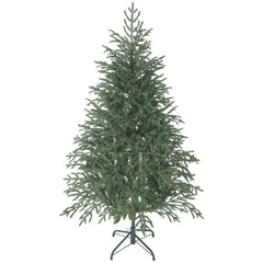 Kozy - 5 ft Full Spruce Christmas Tree with Realistic Dense Tips, Easy Assembly - Green