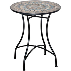 Kozy 60cm Mosaic Outdoor Patio Table - Green