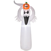 Kozy 6FT 1.8m LED Halloween Inflatable Decoration Floating Ghost & Pumpkin Party Outdoors Yard Lawn