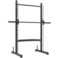 Kozy Adjustable Squat Rack, with Pull Up Bar, Barbell Bar for Home Gym