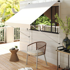 Kozy 3x1.5m Adjustable Outdoor Aluminium Frame Awning Beige