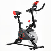 Kozy Indoor Upright Exercise Bike Machine, with Adjustable Seat, Resistance, Handlebar, LCD Display