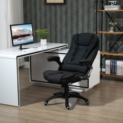 Kozy Ergonomic Office Chair Comfortable Desk Chair with Armrests Adjustable Height Reclining and Tilt Function Black