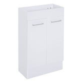 Kozy Under Sink Bathroom Vanity Unit Ceramic Basin Sink Cloakroom Storage Cabinet Home Furniture