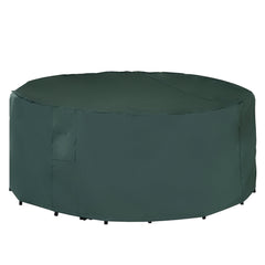 Outsunny Garden Patio Large Furniture Set Round Cover 600D Oxford Waterproof Ф193 x 80H cm