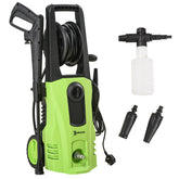 DURHAND 1800W High Pressure Washer, 150 Bar Pressure, 510 L/h Flow, High-Performance Portable Power Washer Jet Wash Cleaner for Garden, Car, Green