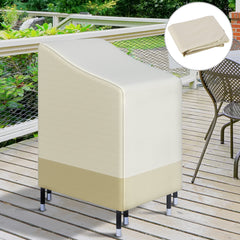 Kozy 600D Oxford Cloth Waterproof Furniture Cover Wicker Chairs Garden Patio Rattan Seat Outdoor Protector L70*W90*H115cm