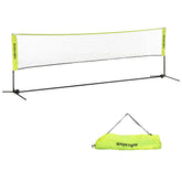 SPORTNOW Adjustable Net: 4m Height for Badminton, Tennis, Pickleball, Volleyball, Outdoor Sports with Carry Bag, Cobalt Blue | Aosom UK