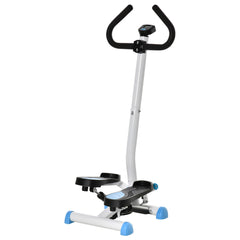 Kozy Twister Stepper, Step Machine with Adjustable Resistance, LCD Screen - Blue