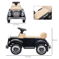 AIYAPLAY Foot to Floor Ride on Sliding Car Mercedes-Benz 300S Licensed for 18-48 months | Aosom UK