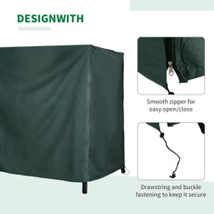 Kozy 152 x 177cm Three-Seater Swing Chair Protective Cover Green