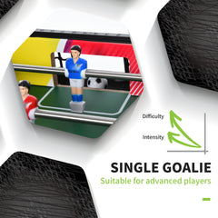 Kozy 2.8FT Football Foosball Gaming Table Soccer For Kids Indoor Play Fun Sports Game