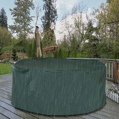 Outsunny Garden Patio Large Furniture Set Round Cover 600D Oxford Waterproof Ф193 x 80H cm