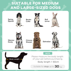 PawHut Cooling Elevated Pet Bed with Washable Breathable Mesh for Medium to Large Dogs, 91 x 76 x 89 cm, Light Grey | Aosom UK