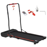 Kozy Foldable Walking Machine Treadmill 1-6km/h with LED Display & Remote Control Exercise Fitness for Home Office