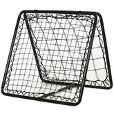 Kozy Angle Adjustable Double Sided Rebounder Net Training Aid Target Soccer Goal Kickback For Football, Baseball, Basketball - 75L x 75W cm