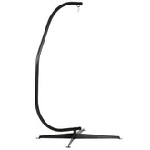 Kozy Hanging Hammock Stand Hammock Chair Stand C Stand Steel Heavy Duty Stand for Hanging Hammock Air Porch Swing Chair Indoor Outdoor (Only Construction)
