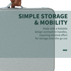 Kozy Patio Foldable Picnic Table-Silver