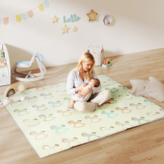 Kozy Foldable Double-Sided Baby Play Mat, for Toddlers, Bedrooms, Nurseries, Playrooms