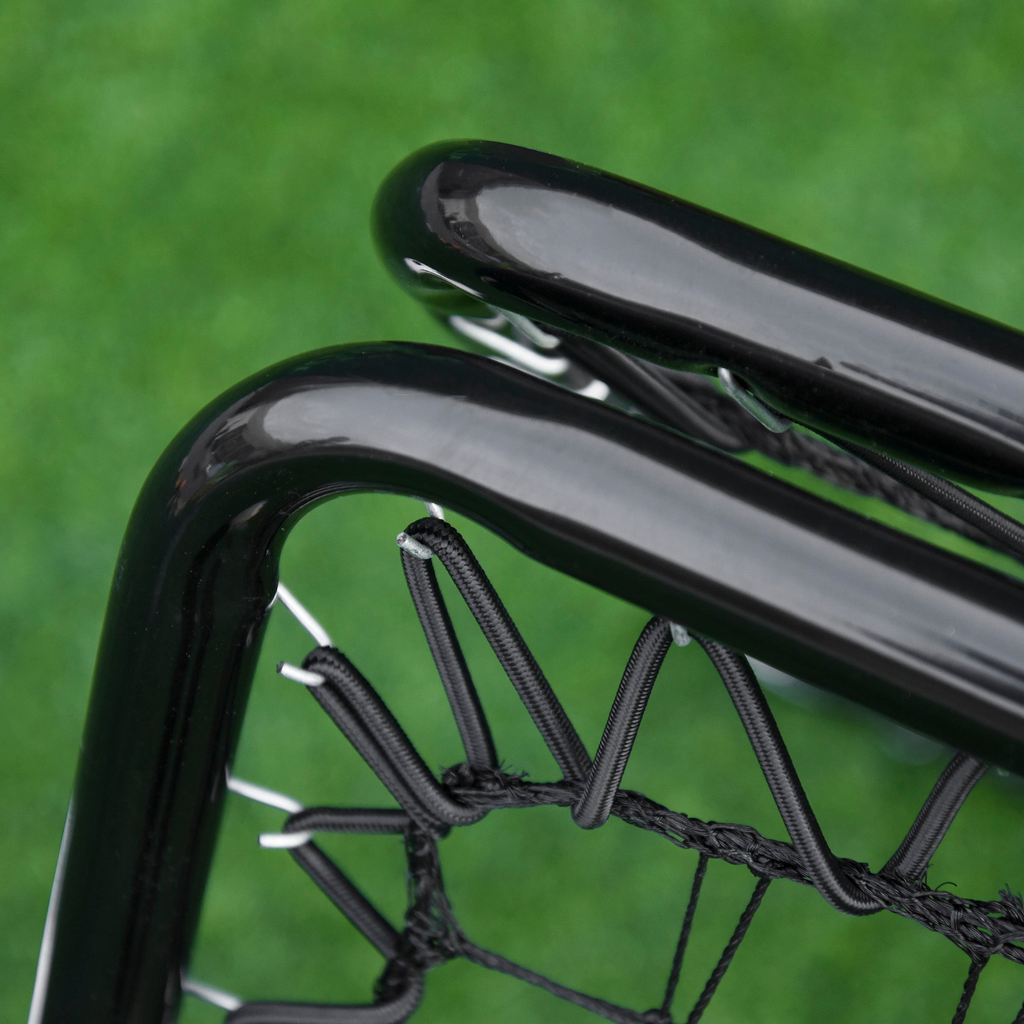 Kozy Angle Adjustable Double Sided Rebounder Net Training Aid Target Soccer Goal Kickback For Football, Baseball, Basketball - 75L x 75W cm