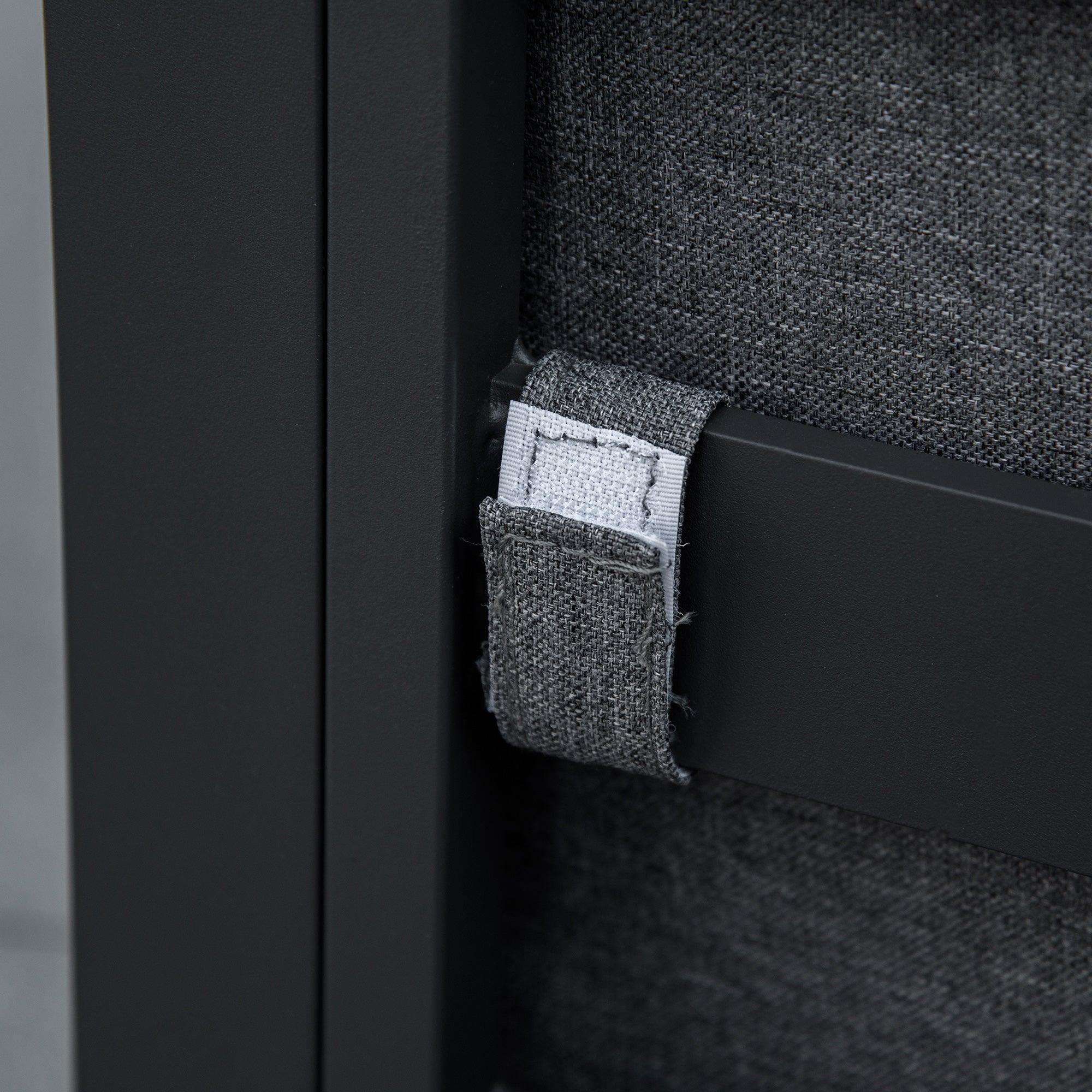 Kozy Nine-Piece Aluminium Garden Set, with Glass-Top Table - Grey