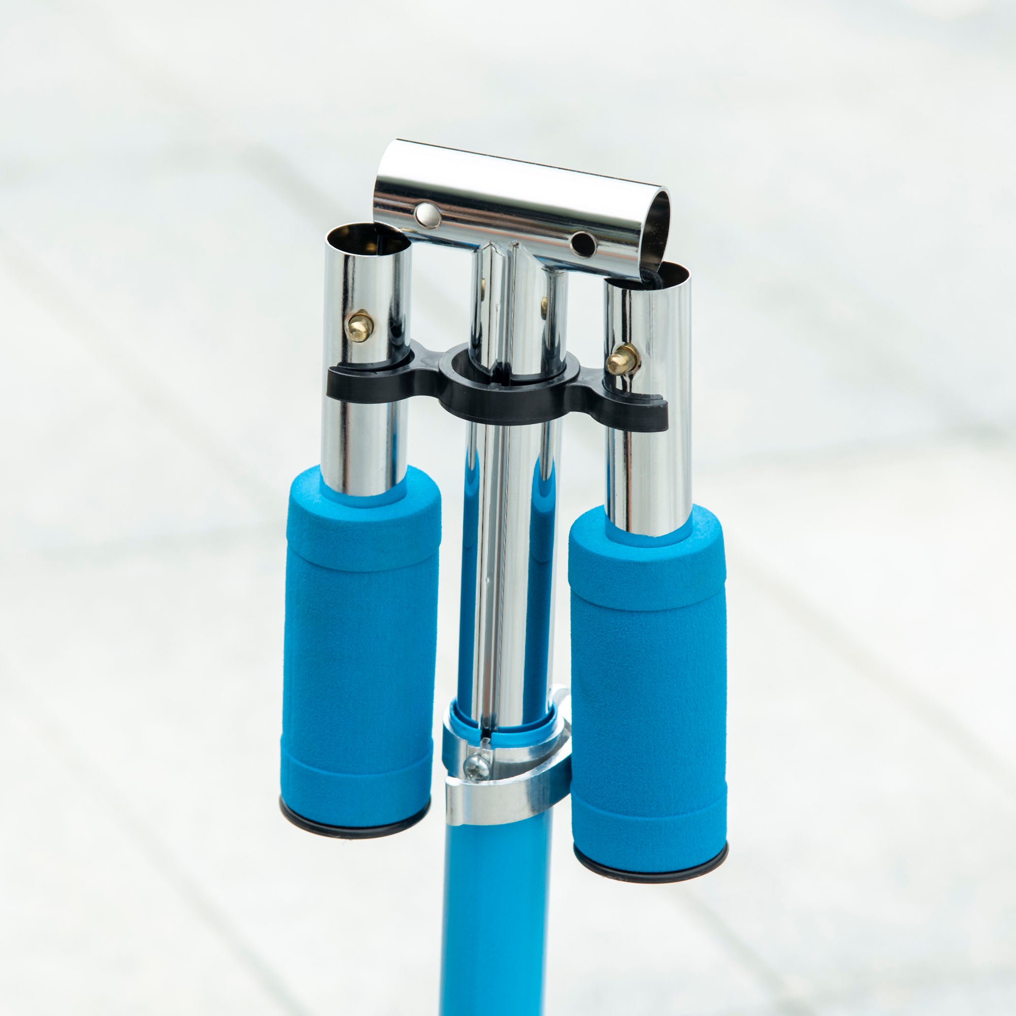 Kozy Kids Scooter, with Lights, Music, Adjustable Height, Foldable Frame, for Ages 3-7 Years - Blue