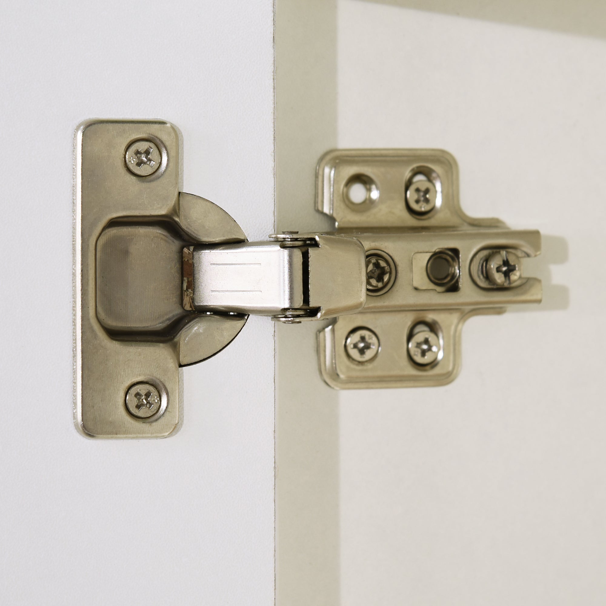 Kozy Tall Bathroom Cabinet with Adjustable Shelves, 5-Tier Modern Freestanding Tallboy with Storage Cabinets, White