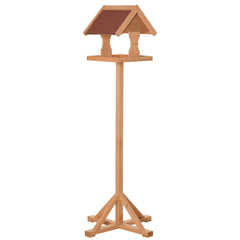 Kozy Wooden Bird Table Wild Bird Feeding Station Freestanding Feeder for Garden Outdoor 55 x 55 x 144cm