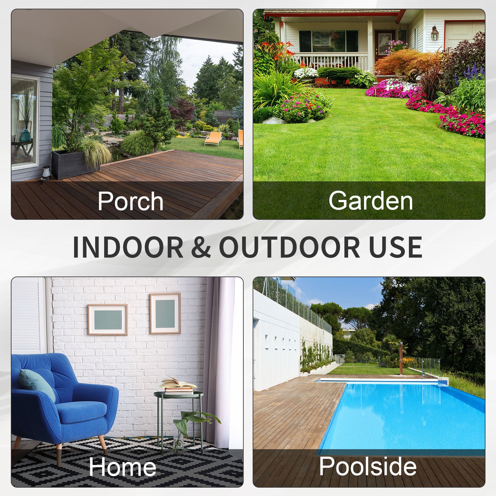 Kozy 3 Seater Rattan Sofa All-Weather Wicker Weave Metal Frame Chair with Fire Resistant Cushion, Black