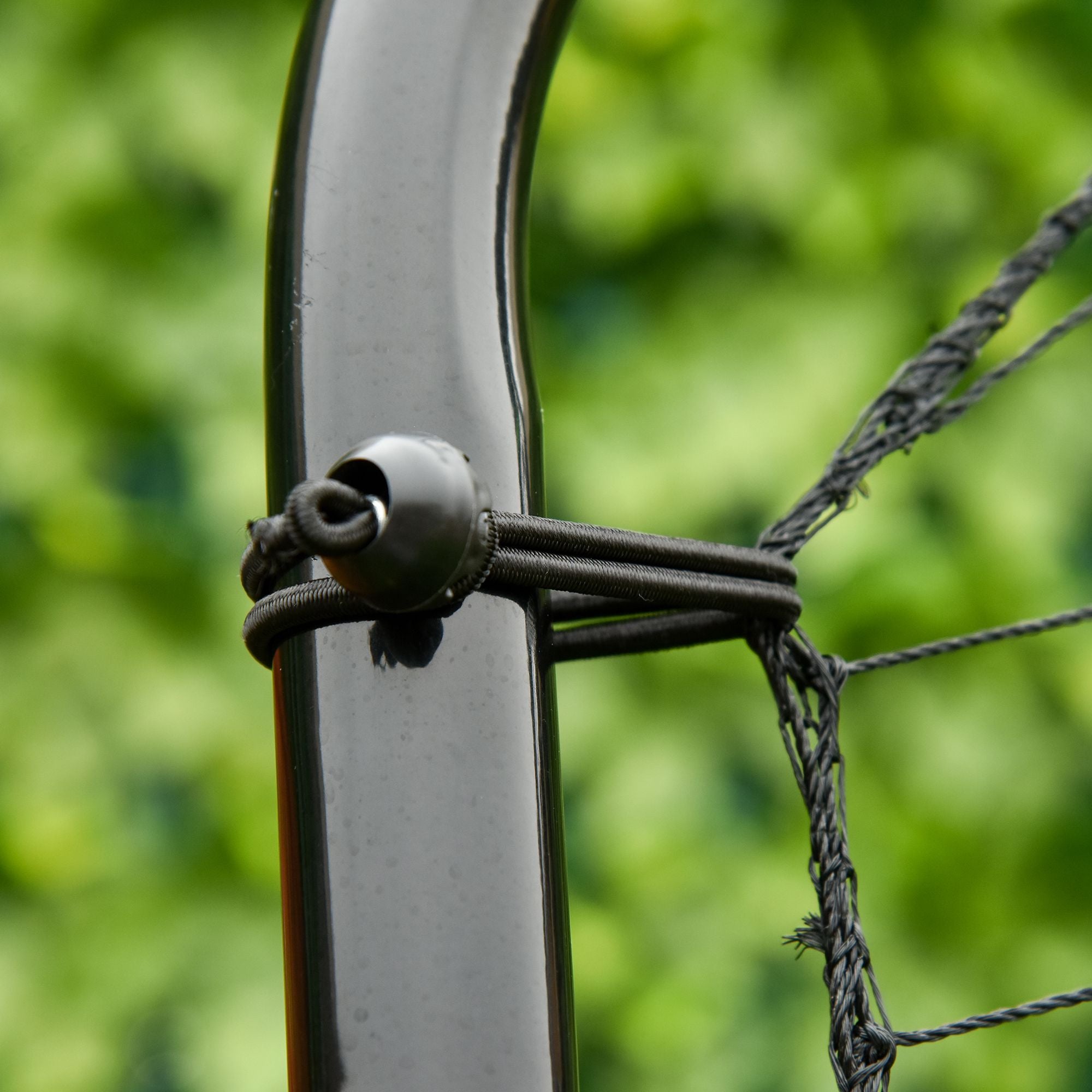 Kozy Foldable Football Rebounder Net, with Adjustable Angles - Black