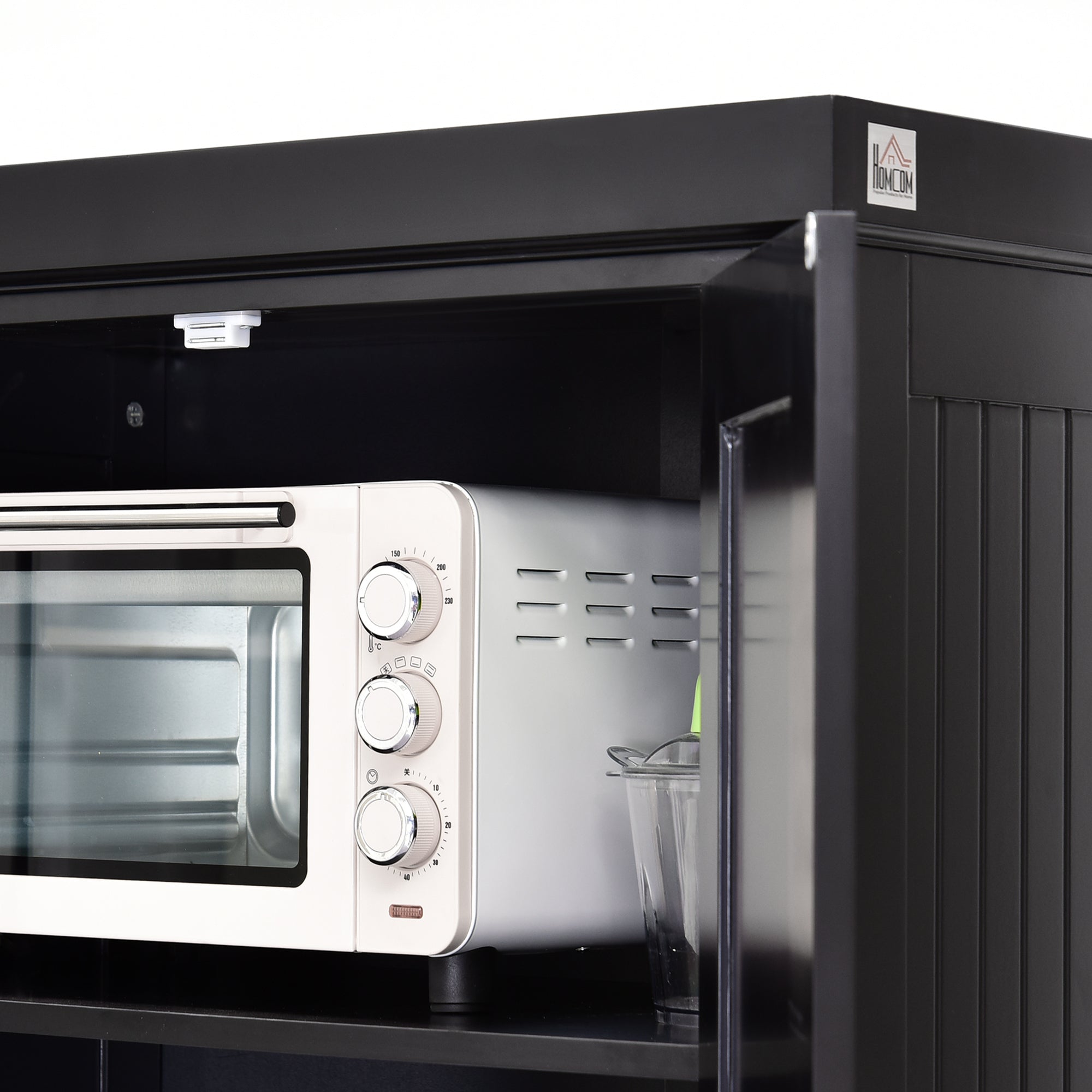 Kozy Freestanding Multi-Storage Kitchen Cabinet - White