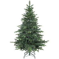 Kozy - 5ft Artificial Christmas Tree with Realistic Branches, Easy Assembly - Green