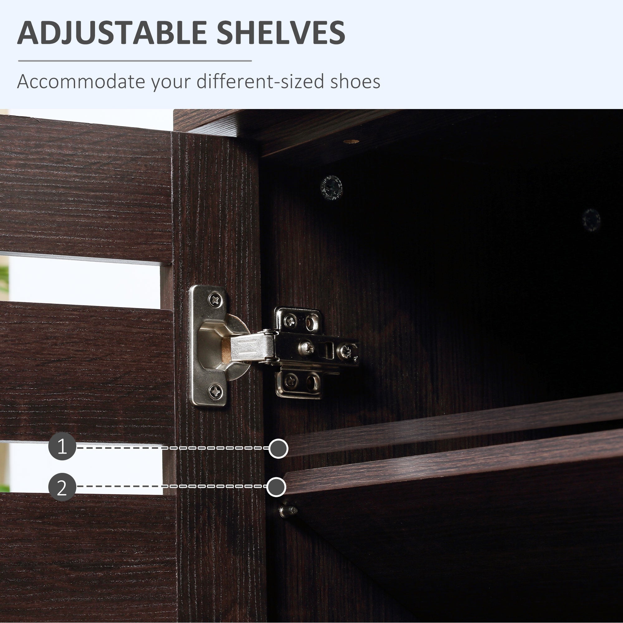 Kozy 15 Shoe Storage Cabinet - Wood-Effect