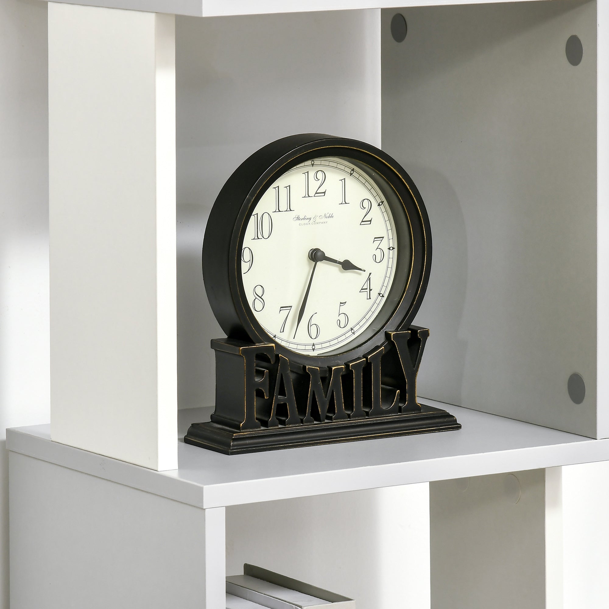 Kozy Modern 5-Tier Bookshelf, Freestanding Bookcase Storage Shelving for Living Room Home Office Study, Brown and Dark Grey