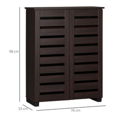 Kozy 15 Shoe Storage Cabinet - Wood-Effect